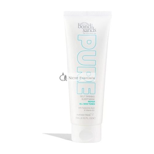 Bondi Sands Pure Self Tanning Sleep Mask Repair with Hyaluronic Acid and Vitamin B3 75mL