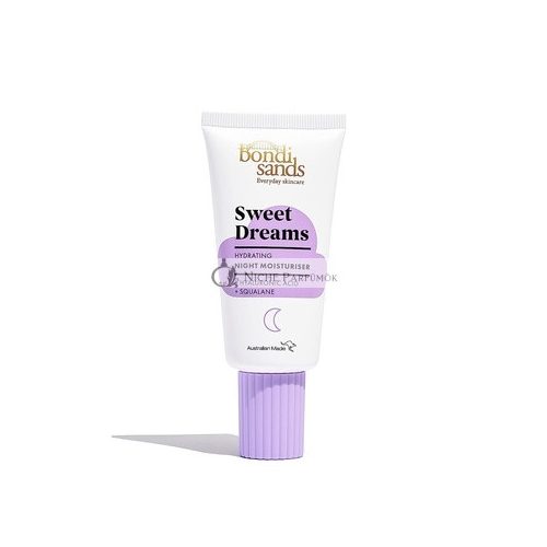 Bondi Sands Sweet Dreams Night Moisturiser Face Cream with Hyaluronic Acid and Squalane for Sensitive Skin 50ml