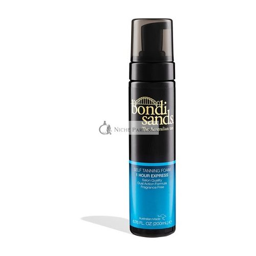 Bondi Sands 1-Hour Express Self Tanning Foam Lightweight Fragrance-Free Formula 200mL 6.76oz