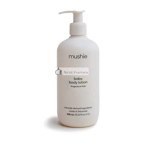 Mushie Baby Body Lotion Organic Moisturizing Fragrance Free 400ml