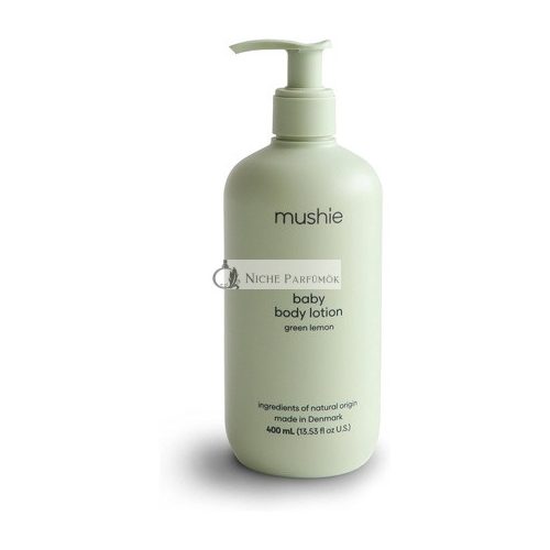 Mushie Baby Lotion 400mL Body Lotion for Mom and Child Green Lemon Scent