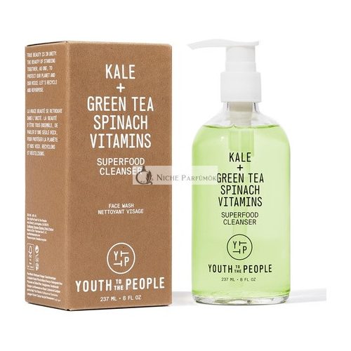 Youth To The People Kale Green Tea Superfood Face Cleanser 8oz 237ml