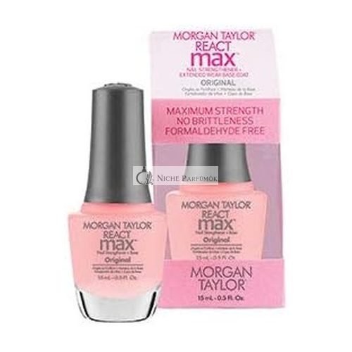 Morgan Taylor REACTmax Nail Strengthener + Extended Wear Base Coat Original 15ml