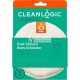 Care by Clean Logic Exfoliating Sponge Dual Texture Natural Body Scrubber