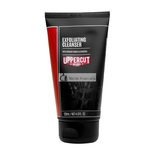 Uppercut Deluxe Exfoliating Cleanser with Ground Pumice and Charcoal 240ml