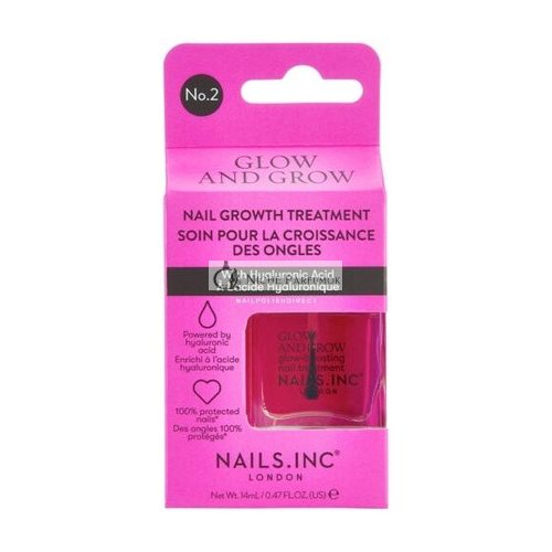 Nails INC Glow and Grow Nail Growth Treatment 14ml