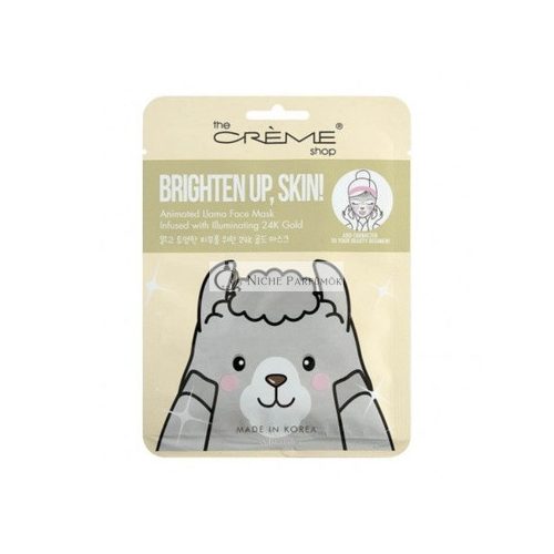 The Crème Shop Brighten Up Skin Llama Face Mask 25g