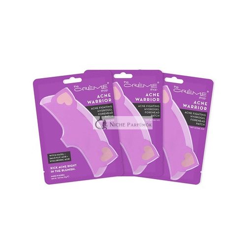 The Crème Shop Acne Warrior Hydrogel Forehead Patch with Witch Hazel, Salicylic Acid, and Hyaluronic Acid