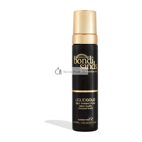 Bondi Sands Liquid Gold Self-Tanning Foam Lightweight Fast-Drying Formula 200mL/7.04 Oz