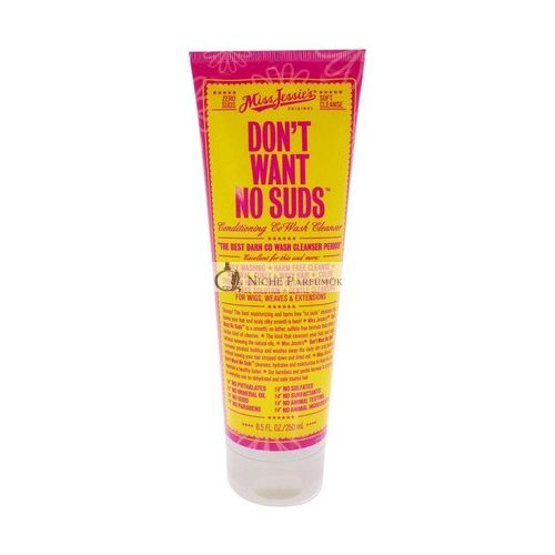 Miss Jessie's Don't Want No Suds Unisex Cleanser 8.5 Oz