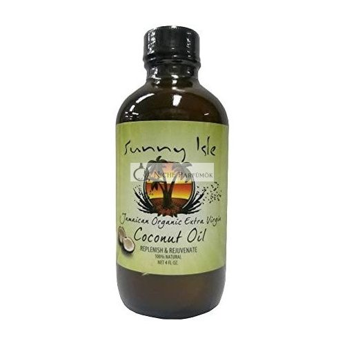 Sunny Isle Jamaican Organic Extra Virgin Coconut Oil 118ml