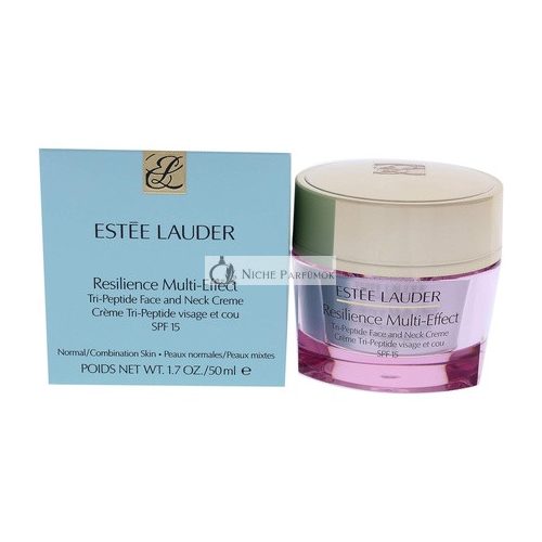 Estee Lauder Resilient Multi-Effect Face Neck Cream SPF15 50ml for Normal/Combination Skin