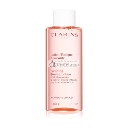 Clarins Soothing Toning Lotion for Sensitive and Very Dry Skin 400 ml