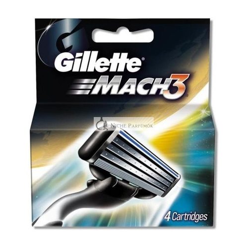 Gillette M3 Gillette Mach 3 Blades - Pack of 4