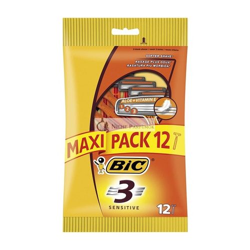 BIC 3 Sensitive Men's Triple-Blade Sensitive Razors