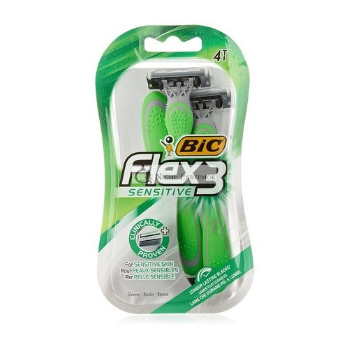 Bic Flex-3 Sensit Blister 3+1 Unit