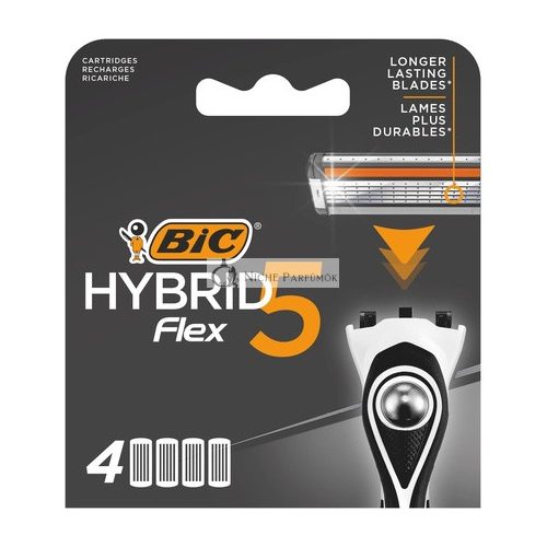 BIC Hybrid 5 Flex Men's Razor 5 Titanium Blades