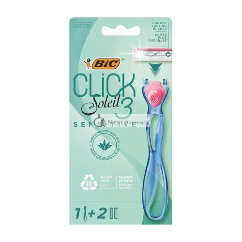 Bic Click 3 Soleil Sensitive Women's Razor