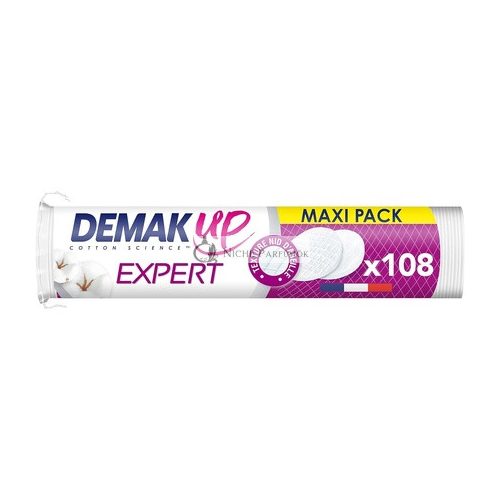 Demak'Up Duo+ Cotton Pads for Removing Make-Up