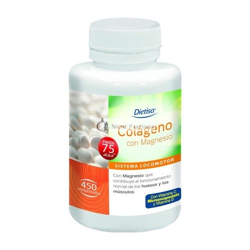 Nutricosmetics Dietisa Collagen with Magnesium 450 Tablets