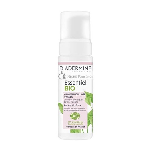 Diadermine Essentiel Bio Soothing Cleansing Foam Enriched with Natural Prebiotics 150ml