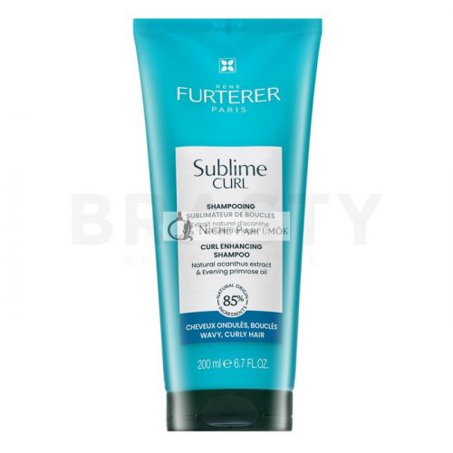 Rene Furterer Sublime Curl Curl Enhancing Shampoo tápláló sampon göndör hajra 200 ml