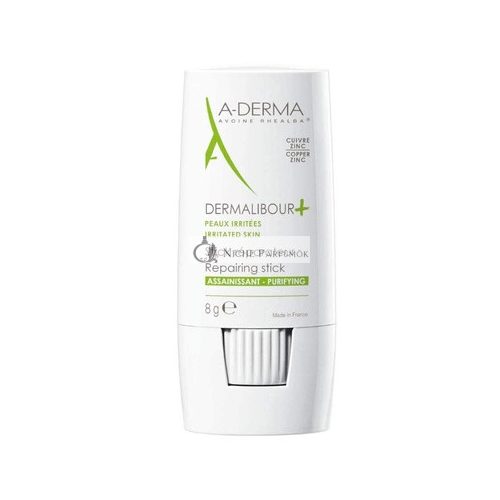 A-derma Dermalibour+ Repairing Stick for Irritated Skin 8g