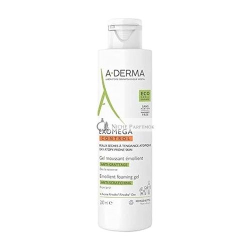 A-DERMA Exomega Control Emollient Foaming Gel Anti-Scratching 200ml