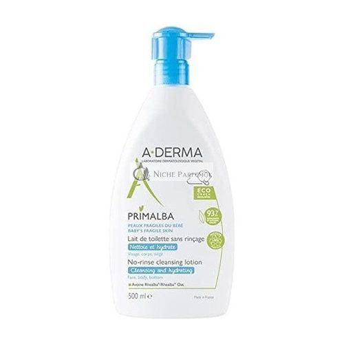 A-DERMA Primalba Gentle Cleansing Lotion Without Rinsing 500ml