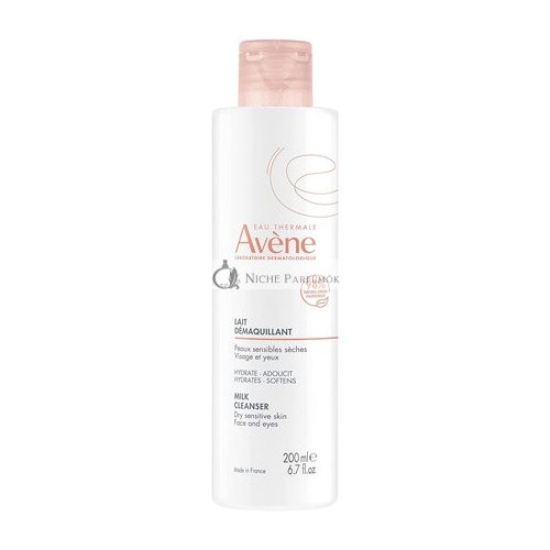 Avène Milk Face Cleanser For Dry Sensitive Skin 200ml