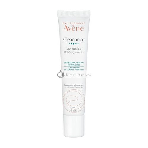 Avène Cleanance Mattifying Emulsion for Oily Blemish-prone Skin 40ml