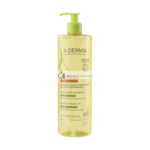 A-Derma Liquid Soap Emollient Cleansing Oil Anti-Itching 500 Ml