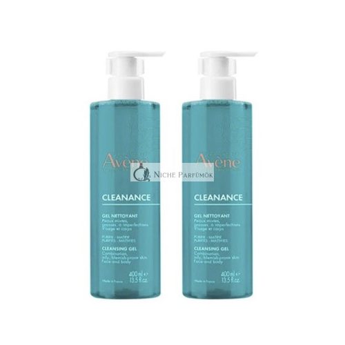 Avene Cleanance Duo Cleansing Gel - 2 X 400 Ml