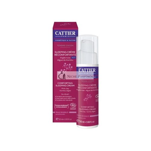 Cattier Soothing Night Care for Sensitive Skin 50ml