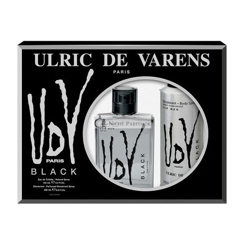 Ulric de Varens UDV Black EDT 200ml Spray Deodorant 100