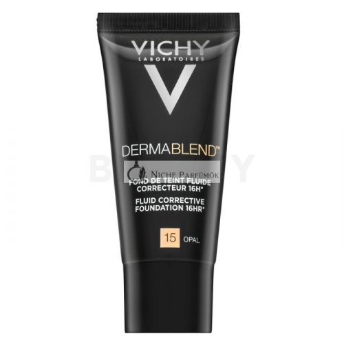 Vichy Dermablend Fluid Corrective Foundation 16HR folyékony make-up az arcbőr hiányosságai ellen 15 Opal 30 ml