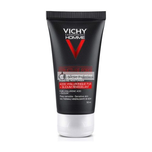 Vichy Homme Structure Force Anti-Aging Cream Hydrating  Sensitive Skin 50ml