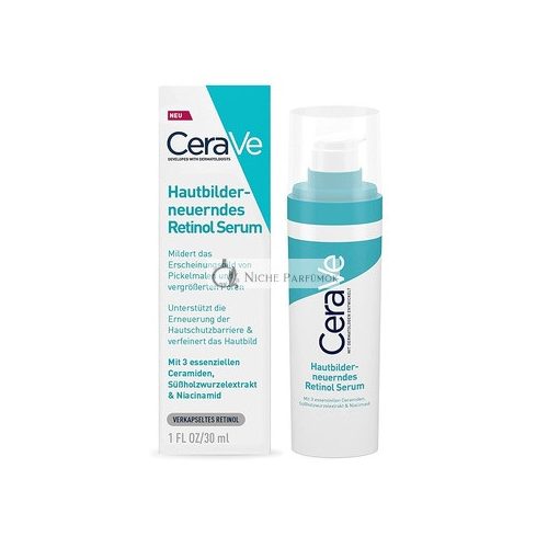 CeraVe Skin Renewing Retinol Serum with Ceramides and Niacinamide 30ml