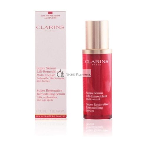 Clarins Super Restorative Remodelling Serum Active Serum for Smoothing Facial Contours 30 ml