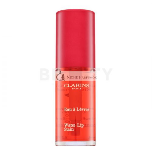 Clarins Eau à Lèvres Water Lip Stain lip gloss for matte effect 01 Rose Water 7 ml