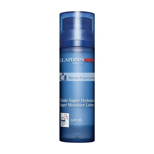 Clarins Men Super Moisture Lotion SPF20 Hydrating and Protective Fluid for Men 50 ml