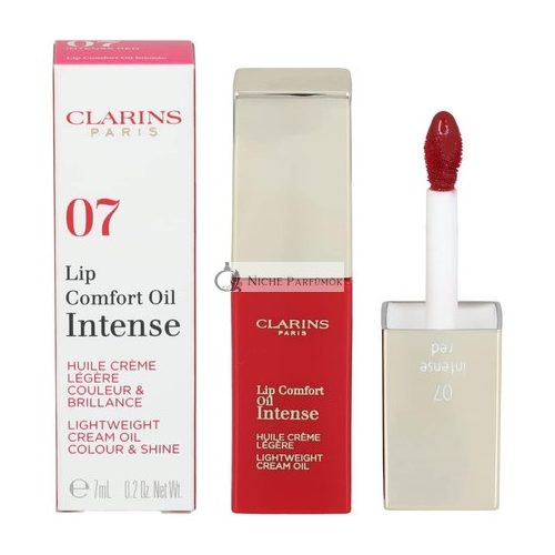 Clarins Lip Comfort Oil Intense 07 Intense Red 7ml