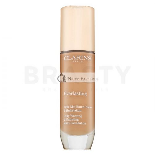 Clarins Everlasting Long-Wearing & Hydrating Matte Foundation hosszan tartó make-up mattító hatásért 112.7W 30 ml