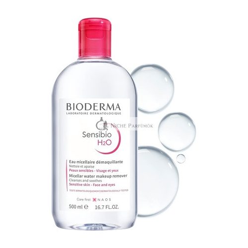 Bioderma Sensibio H2O Solution Micellaire Cleanser Makeup Remover 500ml