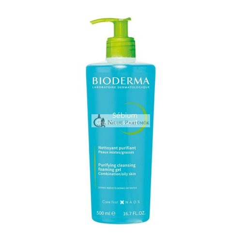 Bioderma Sébium Purifying Cleansing Foaming Gel 500 ml