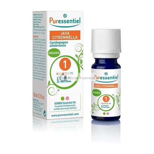 Puressentiel Organic Java Lemongrass Essential Oil 10ml