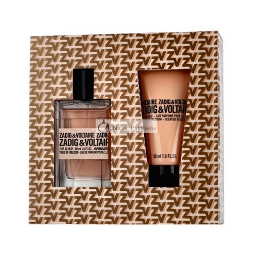 Zadig & Voltaire This is Her! Vibes of Freedom Body Lotion Set 50ml+50ml