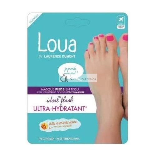 Loua Ultra-Hydrating Foot Mask in Fabric 1ml