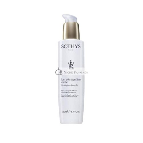 Sothys Clarity Cleansing Milk Gentle Face Cleanser for Sensitive Skin