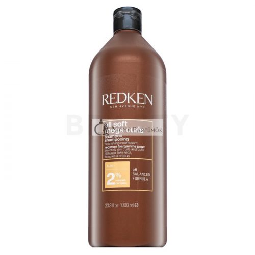 Redken All Soft Mega Curls Shampoo sampon hullámos és göndör hajra 1000 ml